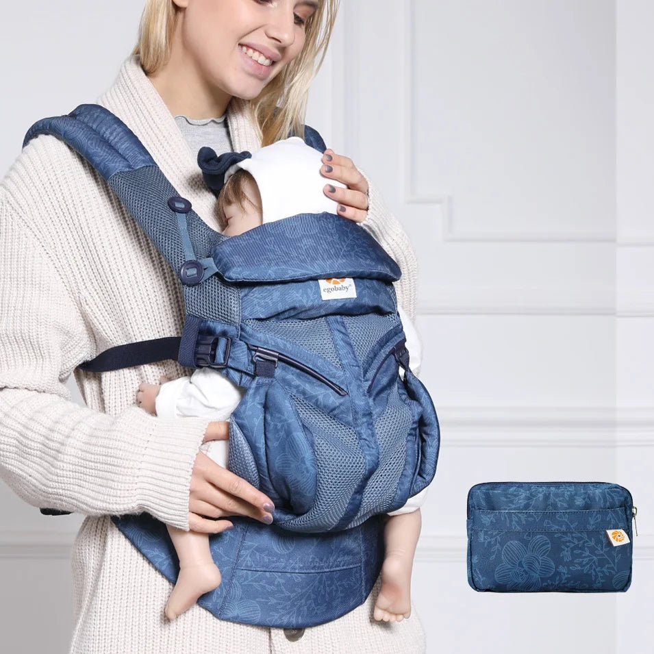 Porte Bébé - BreathBabyBag™ - Bleuprint - Mom active bébé