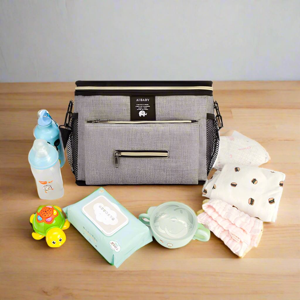 Sac à Langer - BabyTravel™ - Gris - Mom active bébé