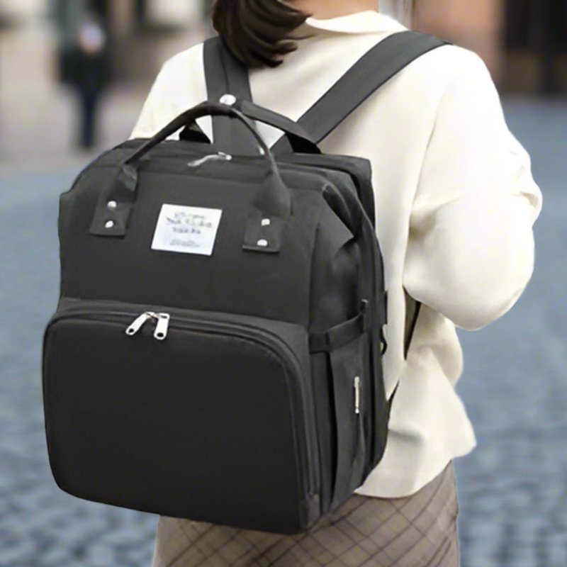 Sac de Voyage - BigBackpack™ - Noir - Mom active bébé