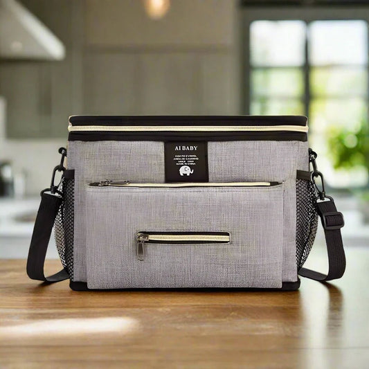 Sac à Langer - BabyTravel™ - Gris - Mom active bébé