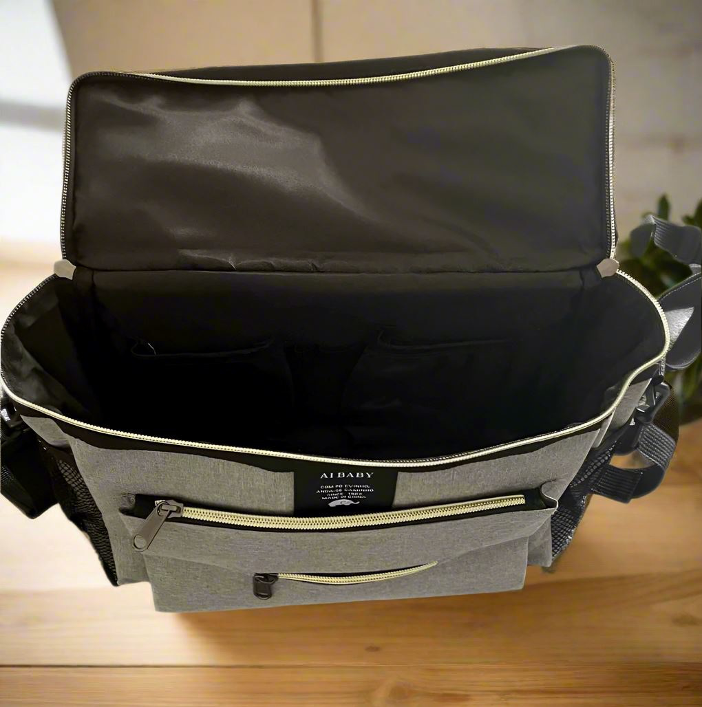 Sac à Langer - BabyTravel™ - Gris - Mom active bébé